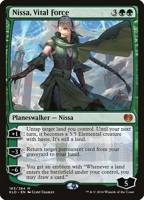 Nissa, Vital Force (Kaladesh #163)