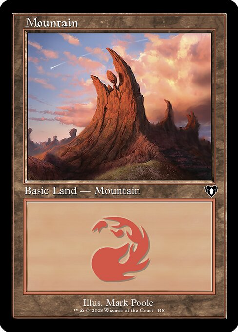 Mountain (Commander Masters #448)