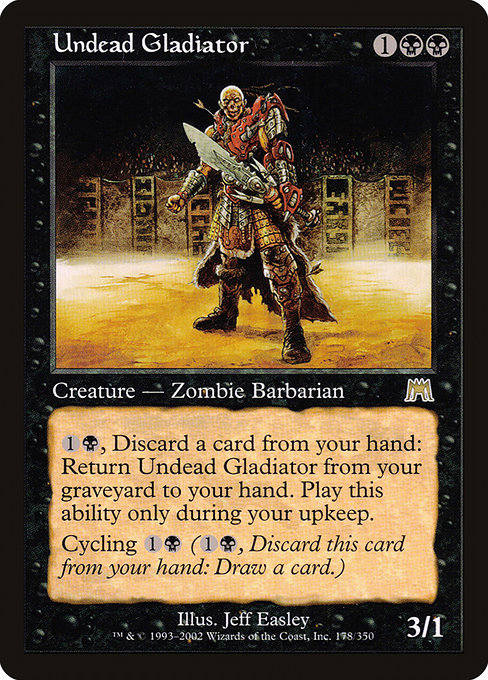 Gladiateur mort-vivant|Undead Gladiator