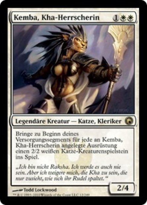 Kemba, Kha Regent (Scars of Mirrodin #12)