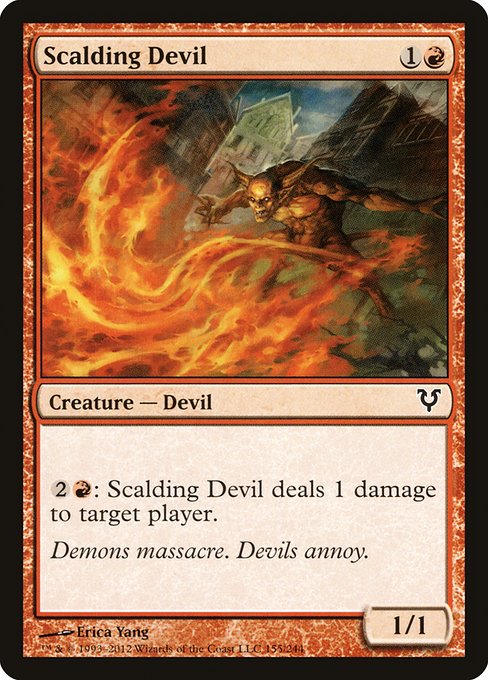 Scalding Devil (Avacyn Restored #155)