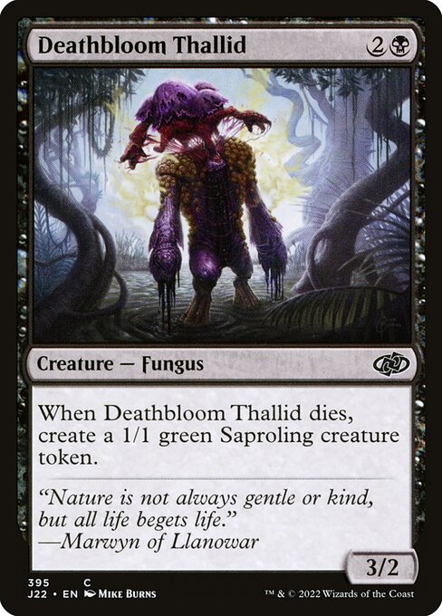 Deathbloom Thallid (Jumpstart 2022 #395)