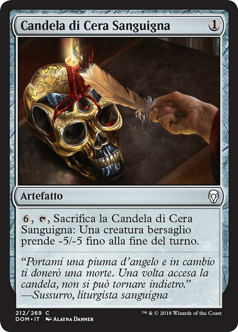 Bloodtallow Candle (Dominaria #212)