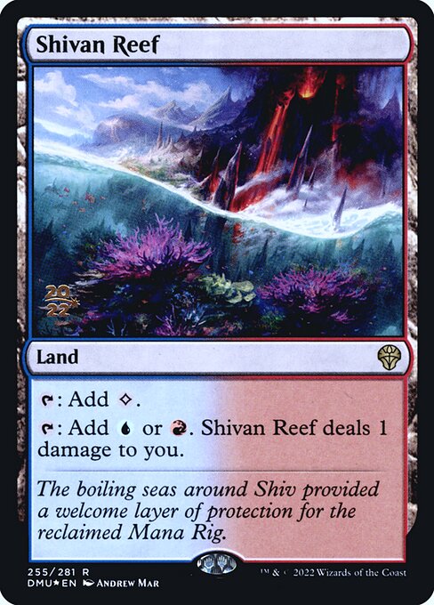Shivan Reef (Dominaria United Promos #255s)