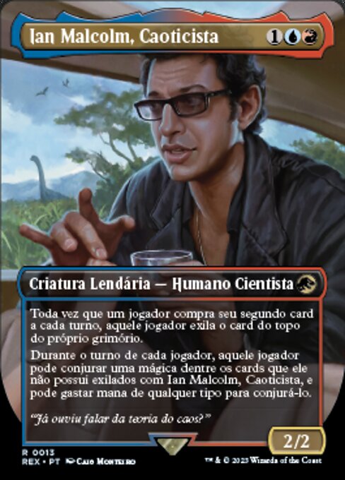 Ian Malcolm, Chaotician (Jurassic World Collection #13)