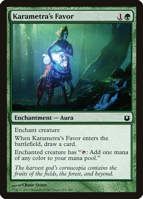 Karametra's Favor card image