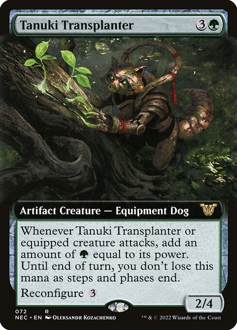 Tanuki Transplanter (Neon Dynasty Commander #72)