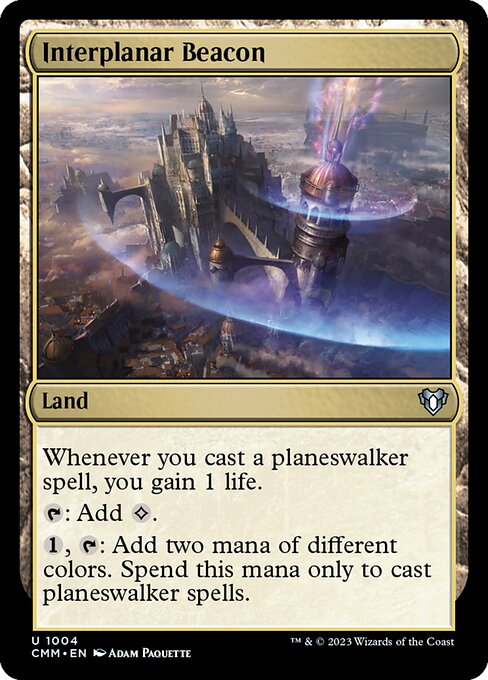 Interplanar Beacon (Commander Masters #1004)