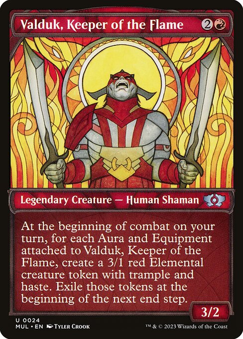 Valduk, Keeper of the Flame card image