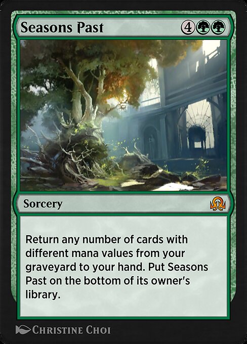 Seasons Past (Shadows over Innistrad Remastered #212)