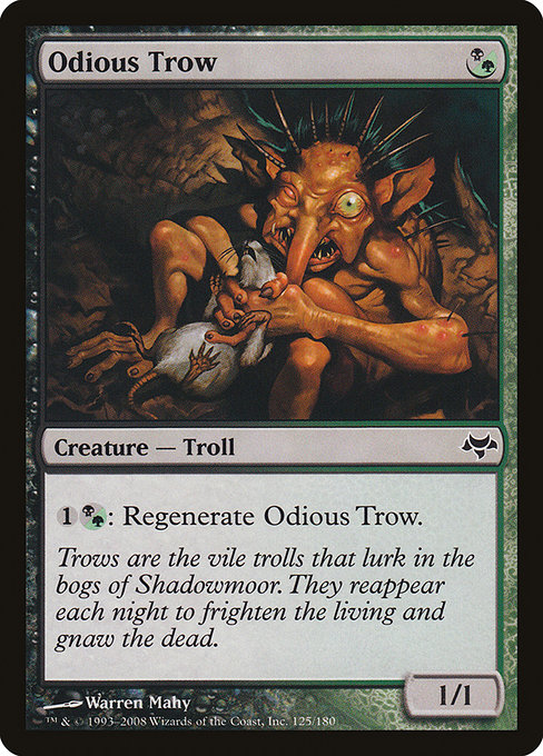 Odious Trow card image