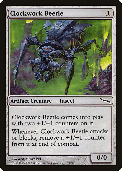 Scarabée mécanique|Clockwork Beetle