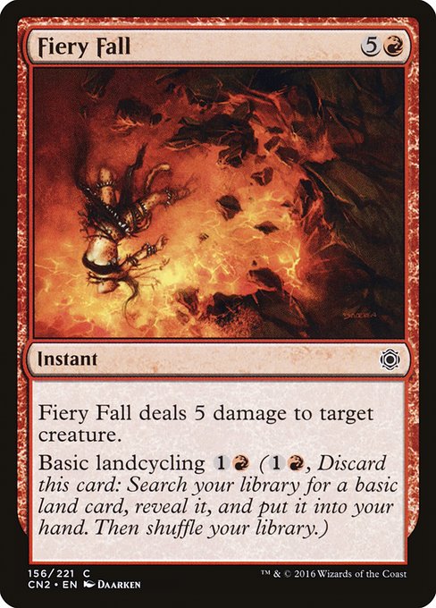 Chute ardente|Fiery Fall