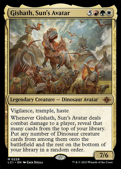 Gishath, Sun's Avatar (The Lost Caverns of Ixalan #229)