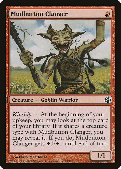 Mudbutton Clanger card image