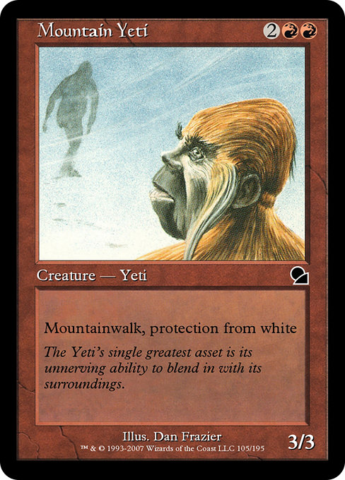 Mountain Yeti (Masters Edition #105)
