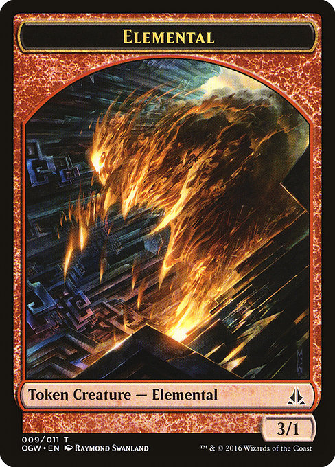 Elemental (Oath of the Gatewatch Tokens #9)