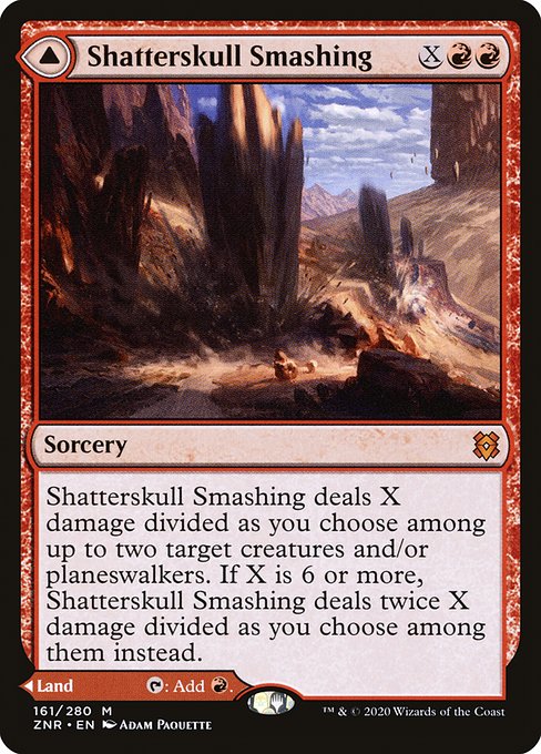 Shatterskull Smashing // Shatterskull, the Hammer Pass (znr) 161