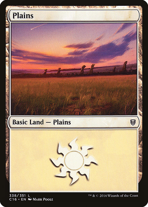 Plains (Commander 2016 #338)