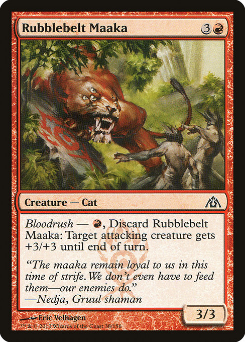Rubblebelt Maaka card image
