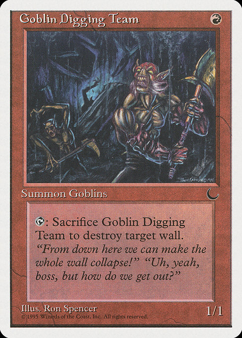Equipe de minage gobeline|Goblin Digging Team