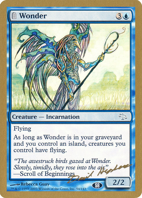 Wonder (World Championship Decks 2003 #dh54sb)