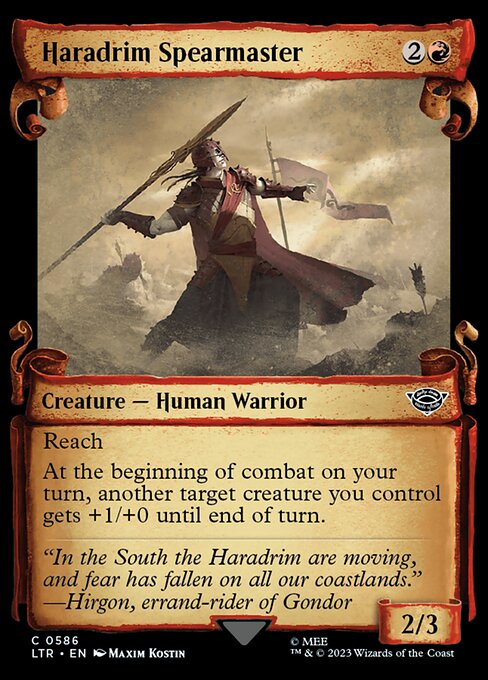 Haradrim Spearmaster (ltr) 586