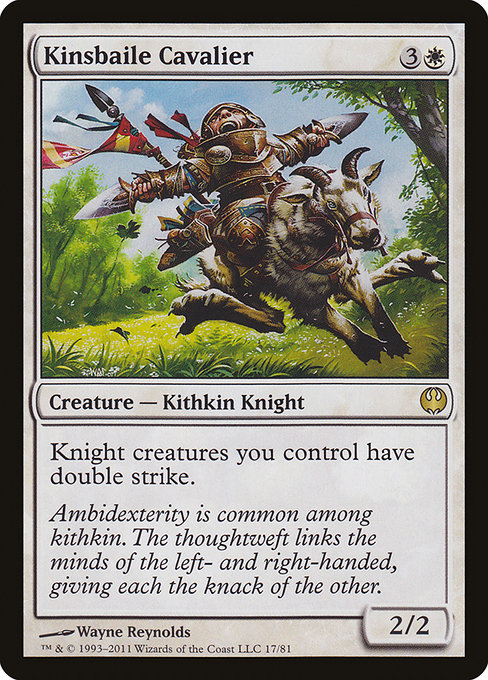 Kinsbaile Cavalier (Duel Decks: Knights vs. Dragons #17)