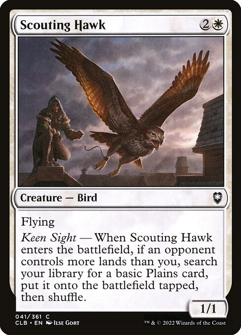 Faucon éclaireur|Scouting Hawk