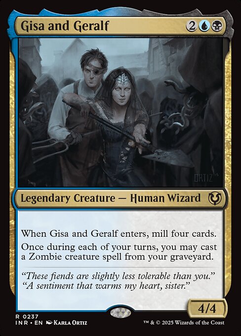 Gisa and Geralf card