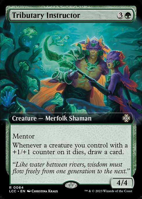 Tributary Instructor (The Lost Caverns of Ixalan Commander #64)