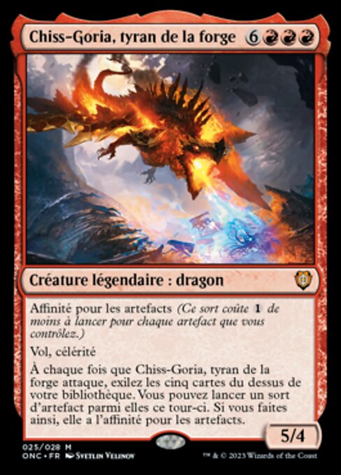 Chiss-Goria, Forge Tyrant (Phyrexia: All Will Be One Commander #25)