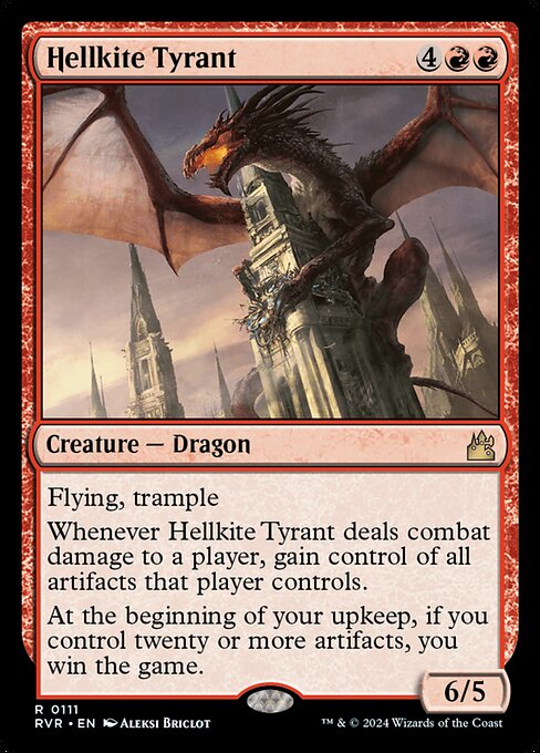 Hellkite Tyrant (Ravnica Remastered #111)