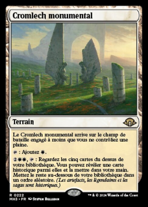 Monumental Henge (Modern Horizons 3 #222)