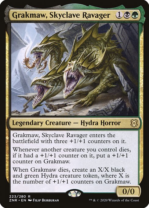Grakmaw, Skyclave Ravager card image