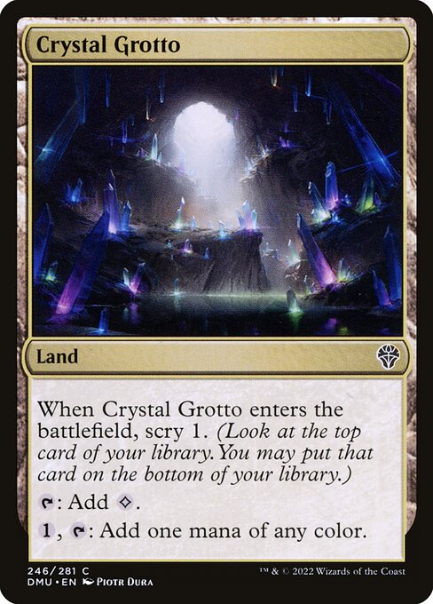 Crystal Grotto (Dominaria United #246)