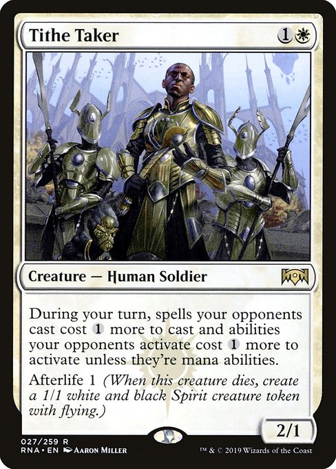 Tithe Taker (Ravnica Allegiance #27)