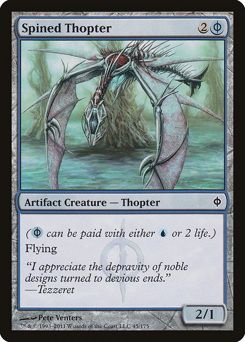 Spined Thopter (New Phyrexia #45)