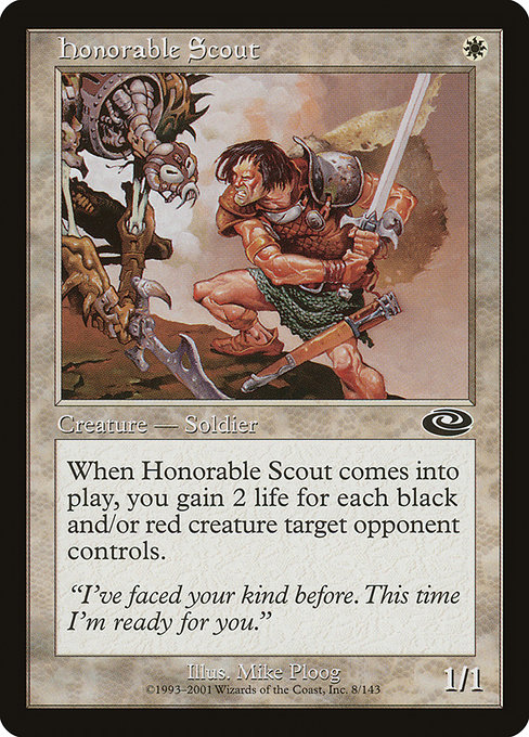 Éclaireur honorable|Honorable Scout