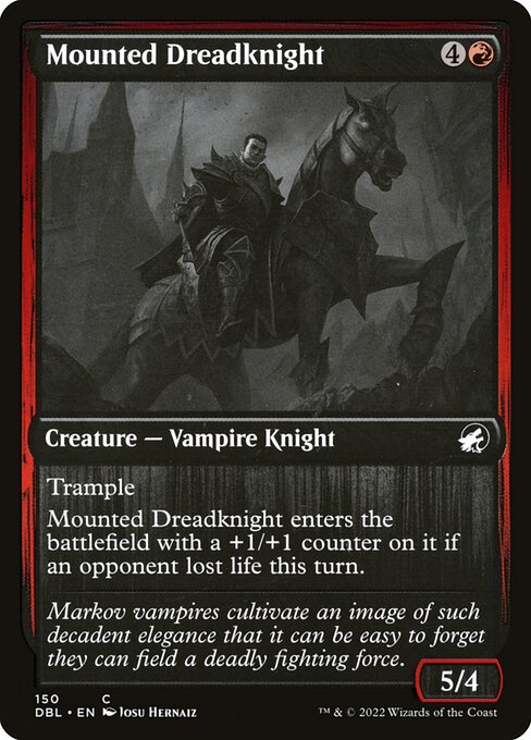 Mounted Dreadknight (Innistrad: Double Feature #150)
