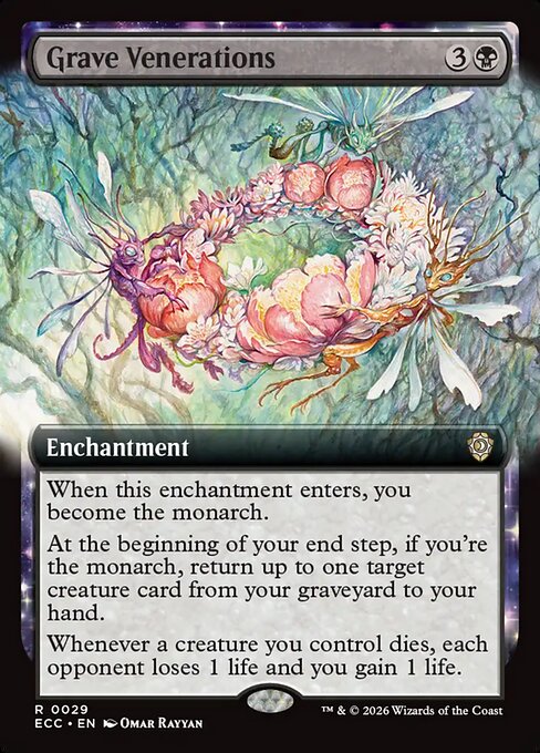 Grave Venerations magic the gathering card art