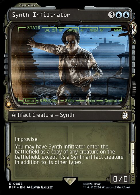 Synth Infiltrator (Fallout #858)