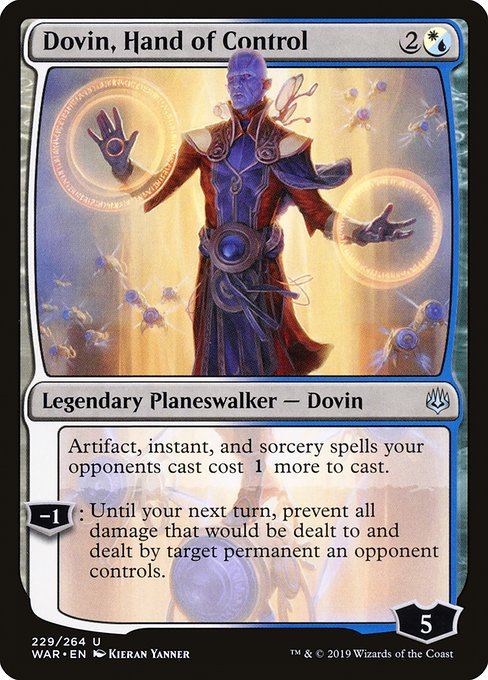 Dovin, Hand of Control (war) 229