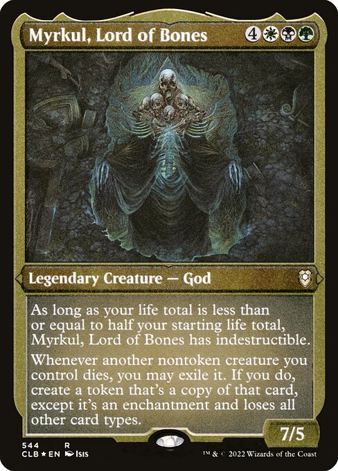 Myrkul, Lord of Bones (Commander Legends: Battle for Baldur's Gate #544)