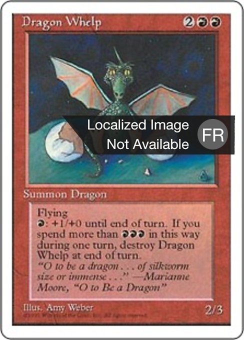 Dragon Whelp (Fourth Edition #186)