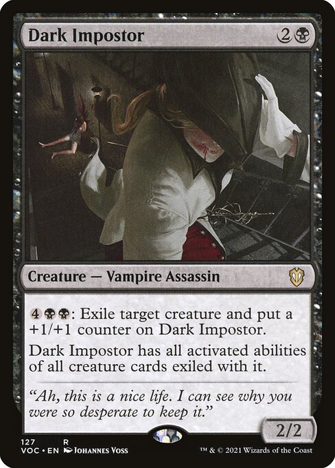 Dark Impostor (Crimson Vow Commander #127)