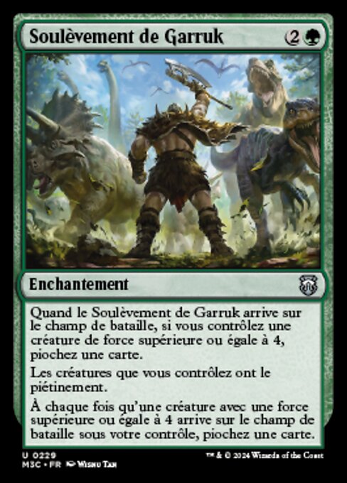 Garruk's Uprising (Modern Horizons 3 Commander #229)