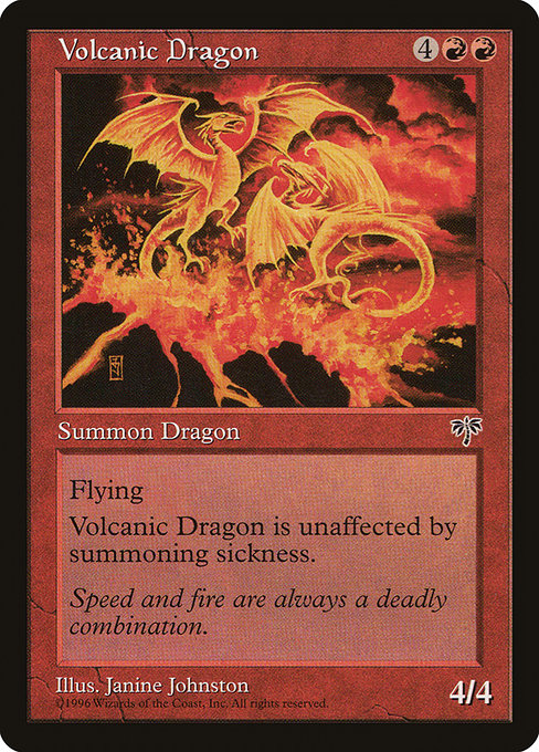 Volcanic Dragon card image