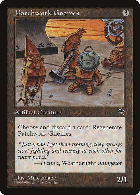 Patchwork Gnomes card image