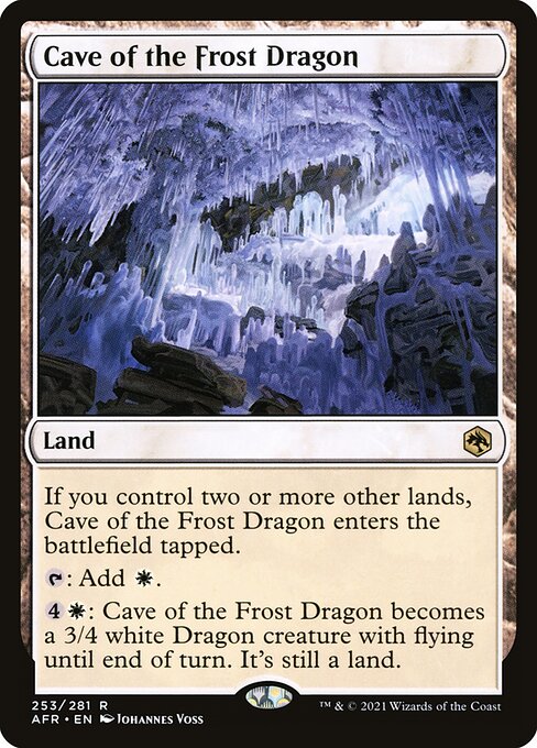 Cave of the Frost Dragon card image